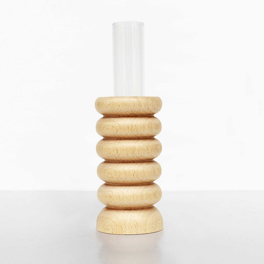 Totem Wooden Vase - Medium Nº 1